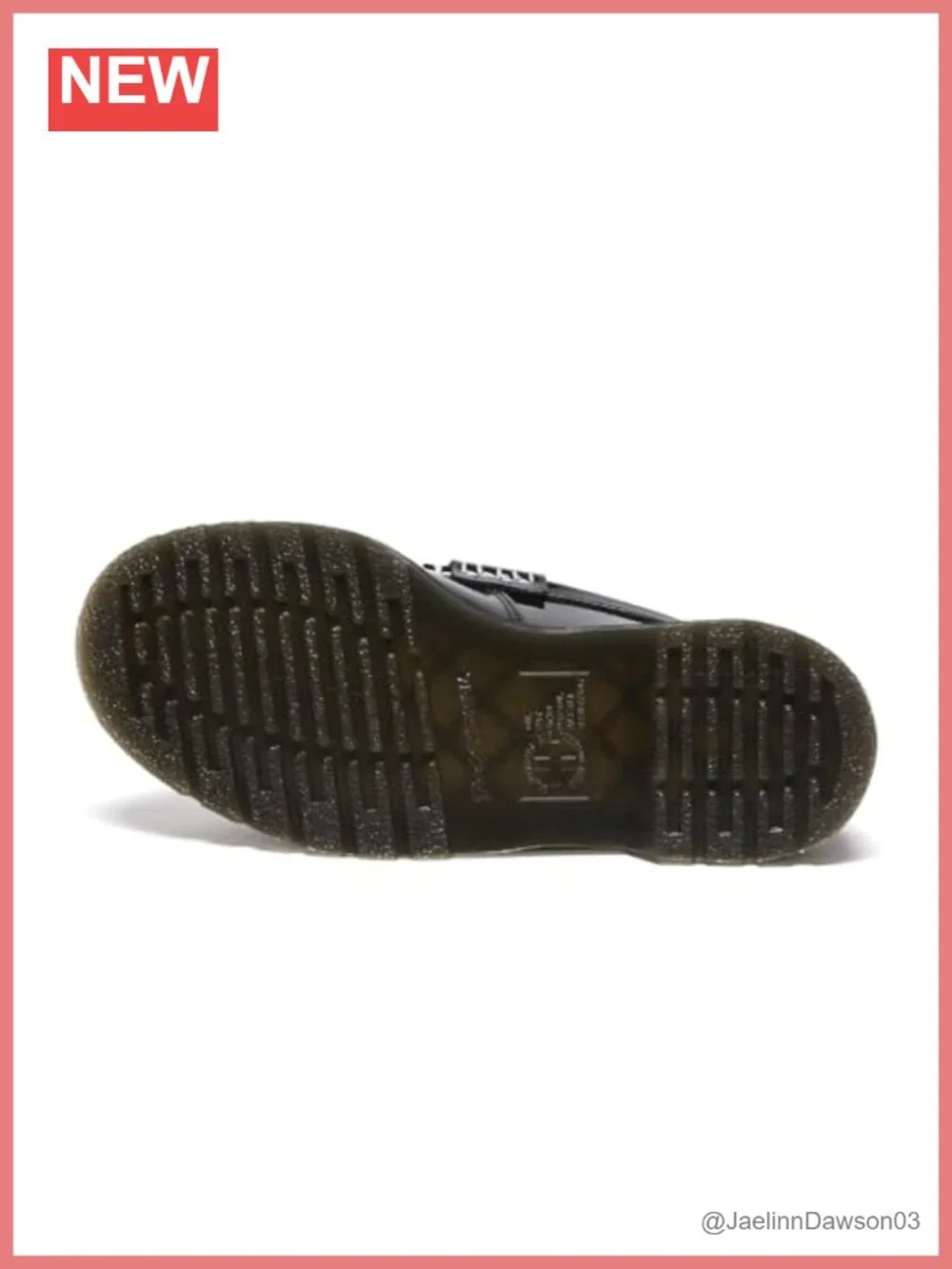 Dr. Martens Penton Heart Women's Leather Flats - Air Cushioned Slip-On Loafers